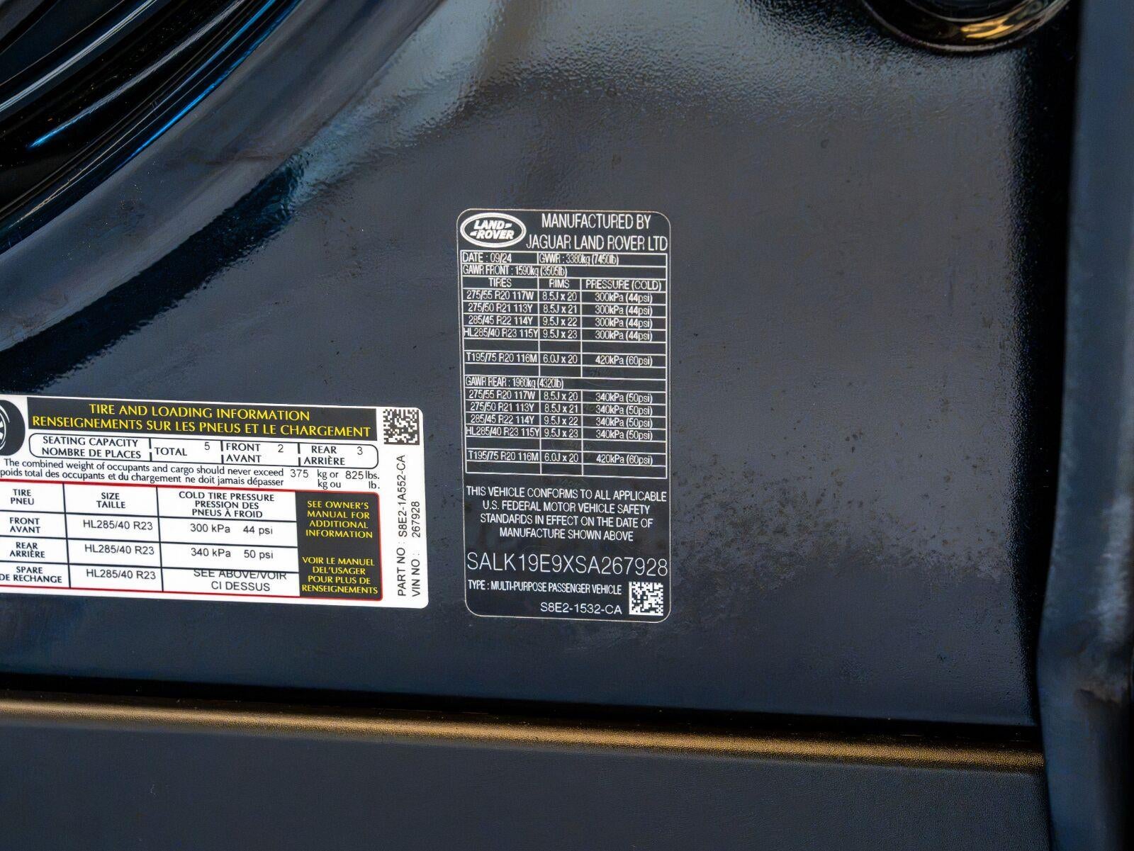 2025 Land Rover Range Rover Autobiography