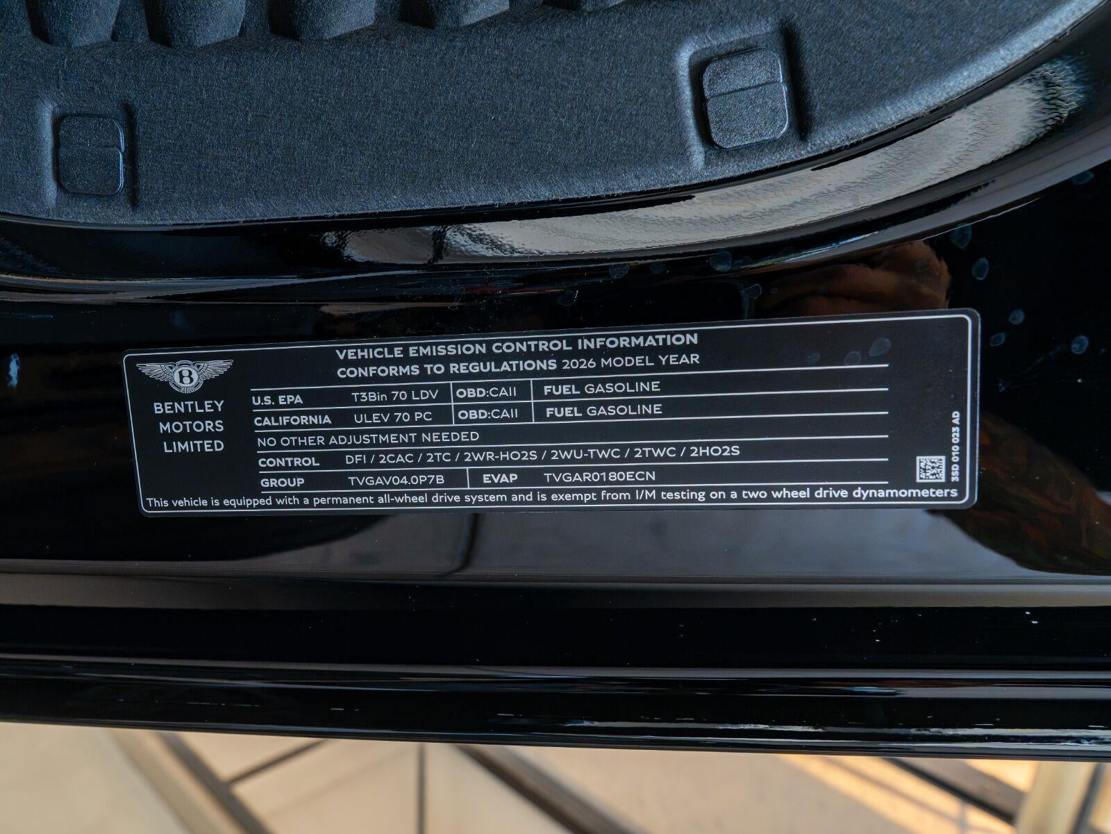 2026 Bentley Flying Spur Core