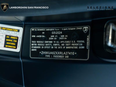 2024 Lamborghini Huracan STO STO