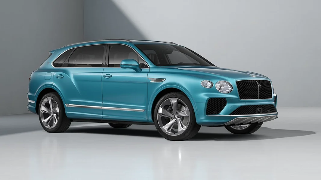 Exterior view of %(YEAR) Bentley %(MODEL).