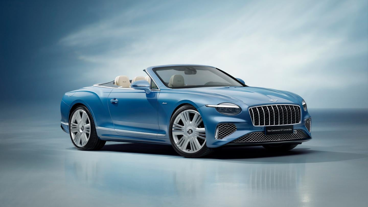 2025 Bentley Continental GTC Speed Hero Image