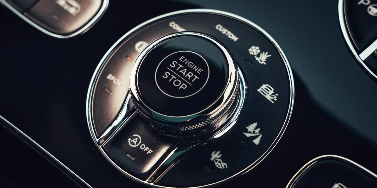 Bentley Bentayga Drive Dynamics selector