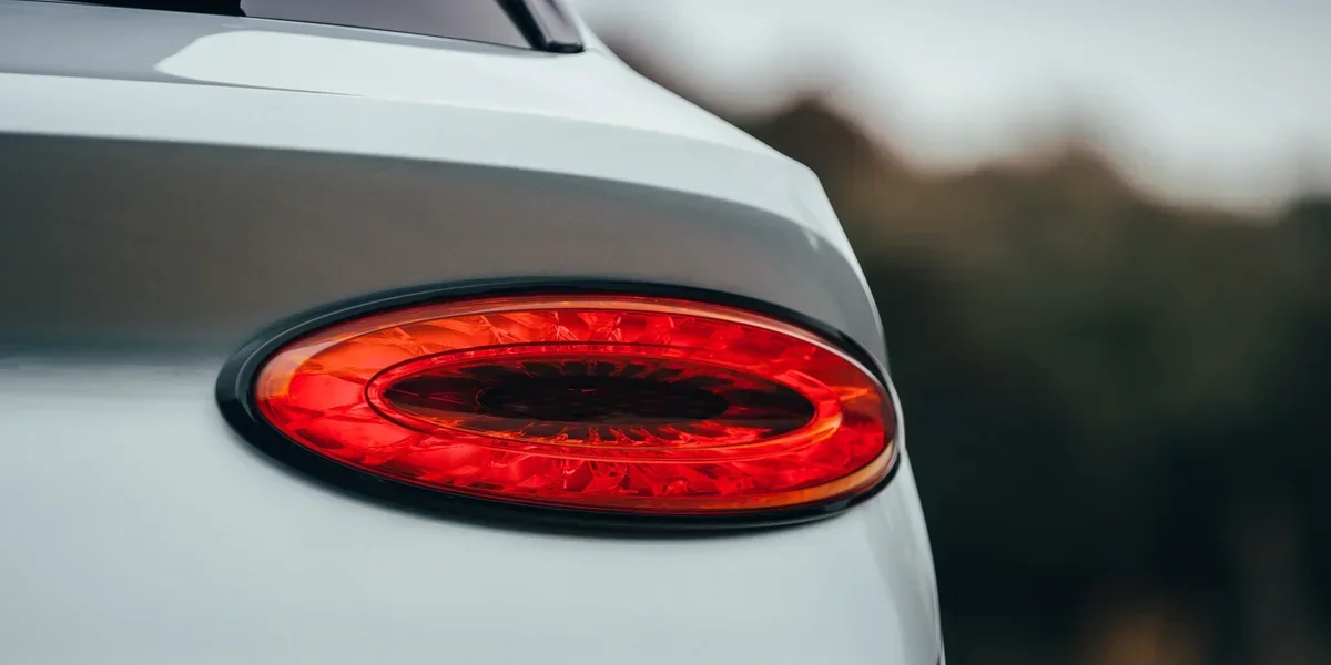 Bentley Bentayga rear lamp detail